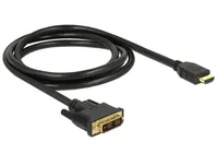 Delock Kabel DVI 18+1 Stecker > HDMI-A Stecker 1,5 m