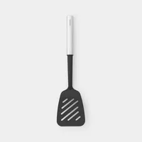 Brabantia Pfannenwender Profile Line Schwarz/Silber - Detailfarbe: Silber - Schwarz - Spülmaschinenfest: Ja - Material Küchenhelfer: Kunststoff