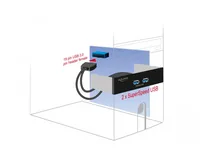 DeLOCK 5.25″ Front Panel with 2 x USB 5 Gbps Type-A ports