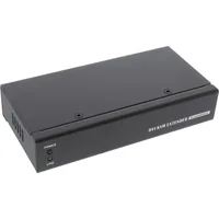 InLine DVI USB KVM Extender - Verlängerung über UTP - mit Audio - bis 50m