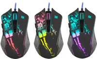 Gaming, optic, wired mouse  DEFENDER GM-933 SIN'SISTER 7200dpi 6P RGB