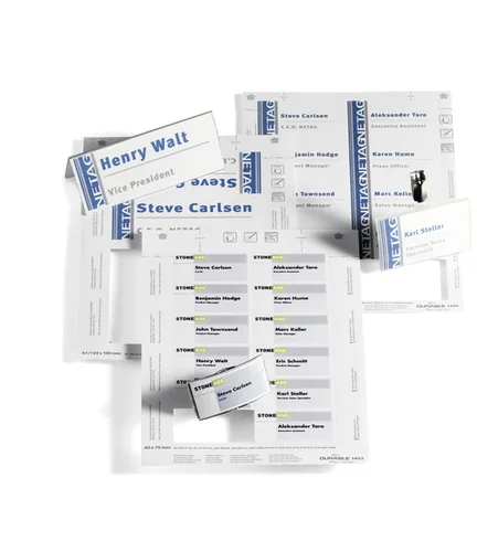 Durable for name Badge Inserts 40 x 75 mm