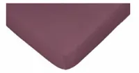 Nobilium Fixleintuch Nela 90-100 x 200-220 cm, Vino - Nachhaltigkeit: OEKO-TEX® STANDARD 100 - Grösse: 90-100 x 200-220 cm - Matratzenhöhe bis: 32 cm - Detailfarbe: Vino - Detailmaterial: Baumwolle (CO) - Elasthan - Grundmaterial: Baumwolle (CO)