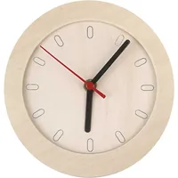 Creativ Company Holzartikel Uhr 1 Stück - Breite: 15 cm - Höhe: 15 cm - Länge: 15 cm - Anzahl Stück: 1 - Holzherkunft: China - Produkttyp: Uhr