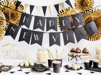 PartyDeco TPP28-010 disposable dish Plate