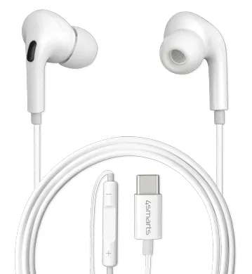 4smarts Aktive Kopfhörer Melody Digital Basic USB-C mit D/A Wandler weiß