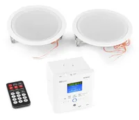 Power Dynamics BTW30SET speaker set 30 W Home theatre White 2.0 channels Bluetooth