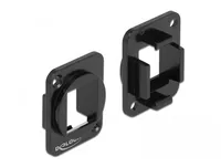 DeLOCK Keystone Mounting 1 Port for D-type metal
