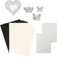 Creativ Company Stanz- und Prägemaschine A5 Starterkit , Blatt - Motiv: Ohne Motiv - Betriebsart: Manuell - Produkttyp: Stanz- und Prägemaschine