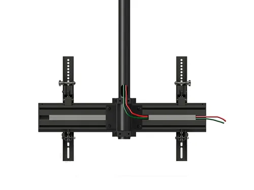 Multibrackets Deckenhalterung MBC1U Professional - Detailfarbe: Schwarz - Eigenschaften: 2-Sektionen - Deckenmontage - Modular erweiterbar - Neigbar - Maximale Bildschirmgrösse: 75  - Maximale Tragkraft: 50 kg