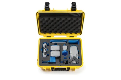 B&W Cases 4000/Y/MavicA2 Bag case Yellow Polypropylene (PP)