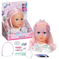 BABY born® Stylingkopf Kreativ, Schmink- und Frisierkopf