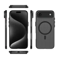4smarts Design Case Aero für das iPhone Air MagSafe-kompatibel - Farbe: Transparent - Fallsicher: Nein - Kompatible Hersteller: Apple - Detailfarbe: Transparent - Mobiltelefon Kompatibilität: iPhone Air - Material: Polycarbonat (PC)