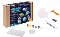 Glorex Modellier-Set Weltall - Packungsgrösse: 1 Stück - Set: Ja - Anwender: Kinder - Detailfarbe: Gelb - Rot - Grün - Weiss - Blau - Schwarz - Modelliermasse Art: Giessmasse - Trocknung: Lufttrocknend
