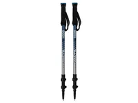 KOOR Wanderstock Aluminium Telaao Blau - Höhenverstellbar: Ja - Länge: 135 cm - Gewicht: 560 g - Ausziehbar: Ja - Paarweise: Ja - Farbe: Blau - Silber