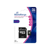 SD-Card micro 8GB SDHC Klasse 10, mit Adapter, 8GB
