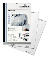 DURABLE Namensschilder Selbstkl. BADGEFIX 40x75mm 240Schilde