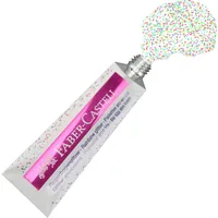 FABER-CASTELL Regenbogenglitzer 125089 Glitzergel 2 Tuben