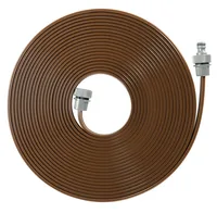 GARDENA Schlauchregner 15 m mit Armaturen, braun - Flächenabdeckung: 0 m² - Reichweite: 15 m - Bewässerungsart: Schlauchregner