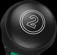 Wera 1855 PZ Kraftform Ball-Grip Schraubendreher PZ 2x100