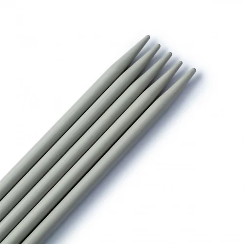 Prym Strumpfstricknadel Grau 3.5 mm x 20 cm, Karte 5 Stück - Material: Aluminium - Produkttyp: Strumpfstricknadel