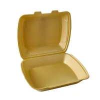 Papstar Menübox XPS ungeteilt 100 Stück - Detailfarbe: Gold - Materialtyp: Kunststoff - Material: Kunststoff - Polystyrol (PS)