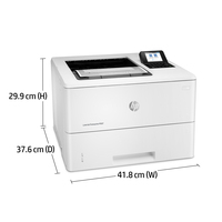 L HP LaserJet Enterprise M507dn S/W-Laserdrucker 43 S./Min. LAN Duplex