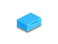 Delock Port Blocker USB Typ-A Buchse Blau - Detailfarbe: Blau - USB Standard: Keiner - Winkelstecker: Nein - Steckertyp Seite B: keiner - Steckertyp Seite A: USB-A Buchse - Besondere Eigenschaften: Portblocker