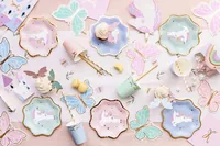 PartyDeco TPP94 disposable dish Plate