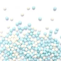 ScrapCooking Zuckerdekore Perlen weiss / blau 55 g - Zertifikate: Keine Zertifizierung - Packungsgrösse: 55 g - Nährwertangabe pro: 100 g - Energiegehalt (in kcal): 419 Kcal - Energiegehalt (in kj): 1773 KJ - Fett: 4.2 g