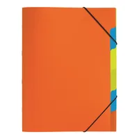 PAGNA Ordnungsmappe A4 41803-09 orange 5-teilig