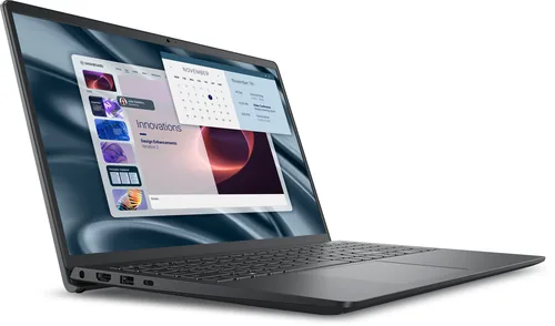 DELL Pro 15 Essential PV15255 AMD Ryzen™ 3 7320U Ordinateur portable 39,6 cm (15.6") Full HD 8 Go LPDDR5-SDRAM 512 Go SSD Wi-Fi 5 (802.11ac) Windows 11 Pro Noir QWERTZ Allemand