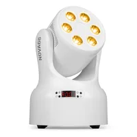 BeamZ Moving Head NOVA68-WH - Ausstattung: RDM-fähig - Leuchtmittel: LED - Funktionen: Wash - Typ: Moving Head