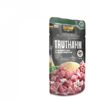 Belcando Nassfutter Finest Selection Truthahn, 125g - Tierbedürfnis: Appetit anregend - Geschmacksrichtung: Geflügel - Zertifikate: Keine Zertifizierung - Fleischsorte: Truthahn - Futtereigenschaft: Ohne künstliche Zusätze - Hoher Fleischanteil - Ohne Zuc