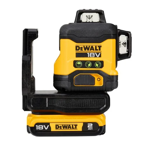 DEWALT Akku-Linienlaser 18 V, 3x 360 °, 40 m - Produktkategorie: Linienlaser - Schnittstellen: Keine - Reichweite: 40 m - Messgenauigkeit: 3 mm