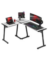 GAMING DESK HUZARO HERO 6.0 WHITE