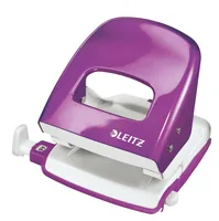 Leitz Locher WOW NeXXt Violett - Anzahl Lochsegmente: 2 - Stanzkapazität: 30 Seiten - Detailfarbe: Violett