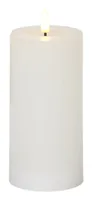 Star Trading LED-Kerze Pillar Flamme Flow Indoor, Weiss, 17.5 cm Höhe - Betriebsart: Akkubetrieb - Fernbedienung: Nein - Aussenanwendung: Nein - Höhe: 17.5 cm - Timerfunktion: Ja - Set: Ja