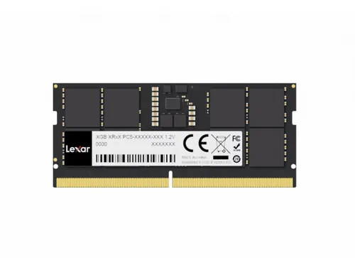 Lexar DDR5 16GB 262 PIN So-DIMM 5600Mhz, CL46, 1.1V- BLISTER Package