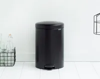 Brabantia Treteimer Newicon 20,0 L schwarz matt