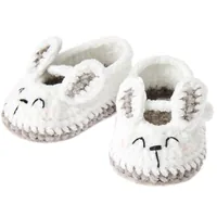Rico Design Häkelset Ricorumi Babyschuhe, Hase - Produktart: Häkelset - Set: Ja - Motiv: Hase - Detailfarbe: Grau - Weiss