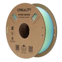 Creality Filament PLA Hyper, Regenbogen Frühlingssee, 1.75 mm, 1 kg - Material: PLA (Polylactid Acid) - Detailfarbe: Regenbogen Frühlingssee - Gewicht: 1 kg - Durchmesser: 1.75 mm - Materialeigenschaften: Hyper