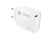 NATEC NETWORK CHARGER RIBERA USB-C 20W PD WHITE