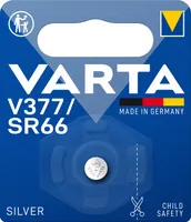 VARTA Knopfzelle 377101401 V377/SR66, 1 Stück