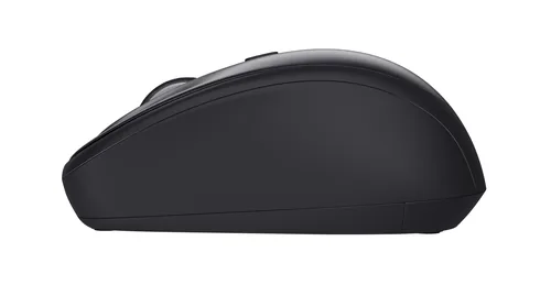 Trust Maus TM-201 Schwarz - Maus-Typ: Business - Maus Features: Umschaltbare DPI-Auflösung - Seitliche Zusatztasten - Scrollrad - Bedienungsseite: Rechtshänder - Detailfarbe: Schwarz - Verbindungsart: Kabellos - Schnittstelle: USB-A