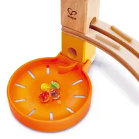 Hape Kugelbahn Zubehör Quadrilla: Murmel-Stopp - Altersempfehlung ab: 4 Jahren - Material: Kunststoff - Nachhaltigkeit: Nicht angegeben - Anzahl Teile: 2 Teile