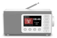 Hama Digitalradio DR1001 Weiss - Widerstandsfähigkeit: Keine Angabe - Radio Tuner: DAB - DAB+ - FM - Stromversorgung: Netzbetrieb - USB-C - Detailfarbe: Weiss - Streaming Formate: Keine - Ausstattung: Display - Weckfunktion