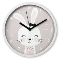 Hama Wanduhr Maui Ø 25 cm, Weiss - Form: Rund - Detailfarbe: Weiss - Uhrtyp: Analog - Funksignal: Keine Angaben - Funktionen: Zeit - Detailmaterial: Kunststoff