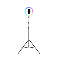 Havit ST7026 - tripod with RGB light ring, black
