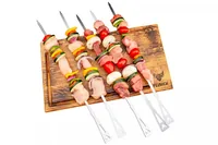 Fennek Grill Grillspiess Set lang, 6 Stück - Betriebsart: Manuell - Verpackungseinheit: 6 Stück